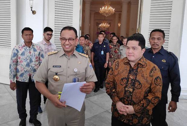 Erick Thohir Blusukan...