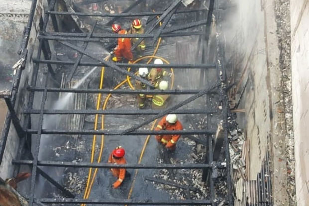 Rumah Terbakar di Menteng...