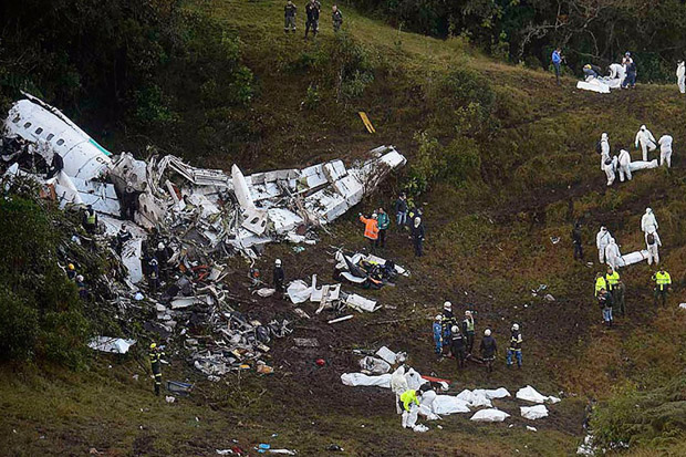 Penyintas Chapecoense...