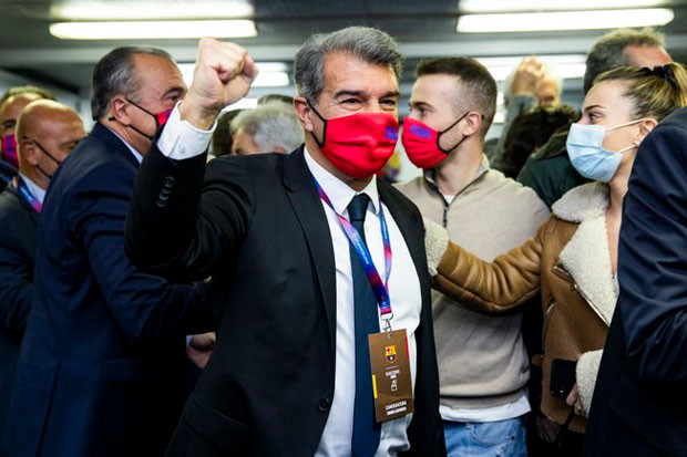 Joan Laporta Jadi Presiden...