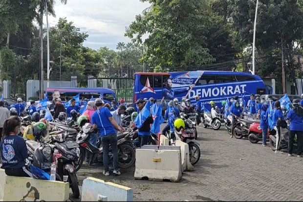 Padati DPP Partai Demokrat,...