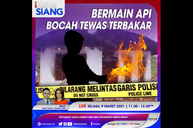 Bermain Api Bocah Tewas...