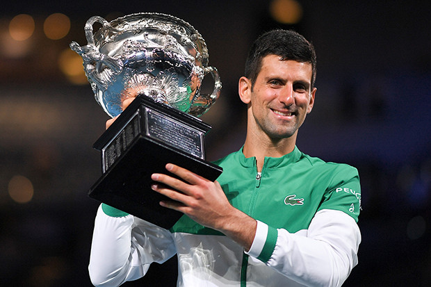 Novak Djokovic Bangga...