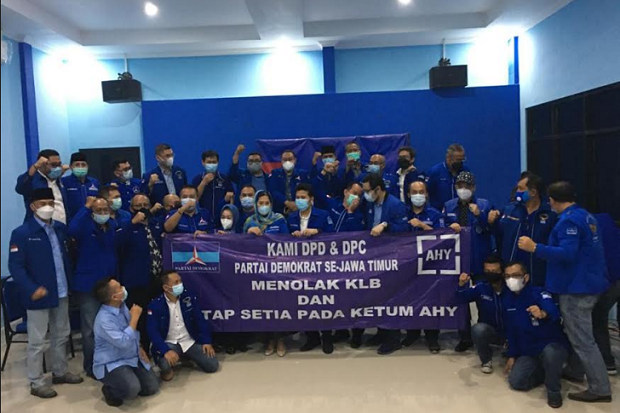 Pengurus Partai Demokrat...