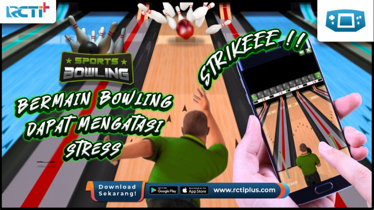 Bermain Game Bowling,...
