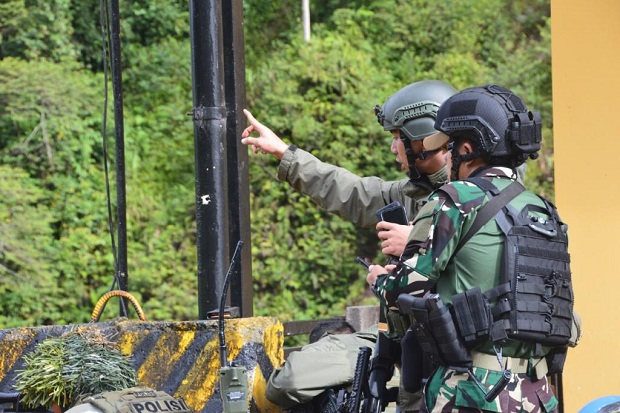 Kehadiran TNI-Polri...