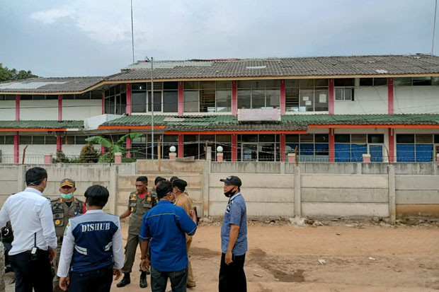Pagar Beton di Ciledug...