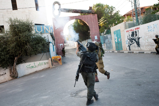 Brutal, Pasukan Israel...