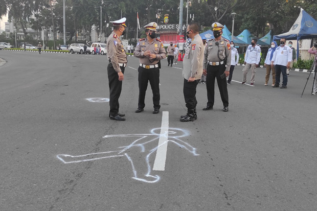 Polisi Gelar Olah TKP...