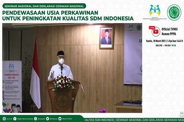 Ketua MUI Sebut Tontonan...