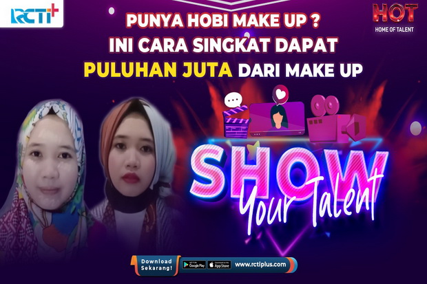 Dengan Hobi Merias Wajah,...