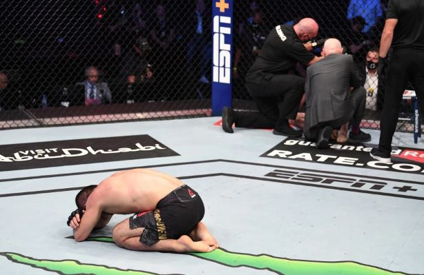 Khabib Nurmagomedov...