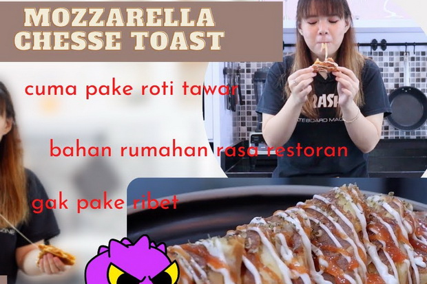Sarapan Roti Mozarella...