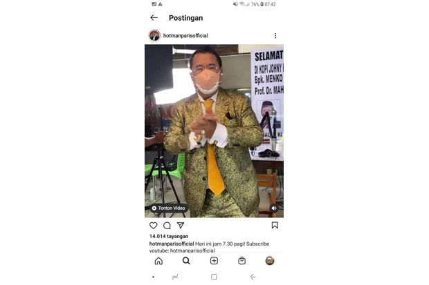 Ngopi Bareng Mahfud...