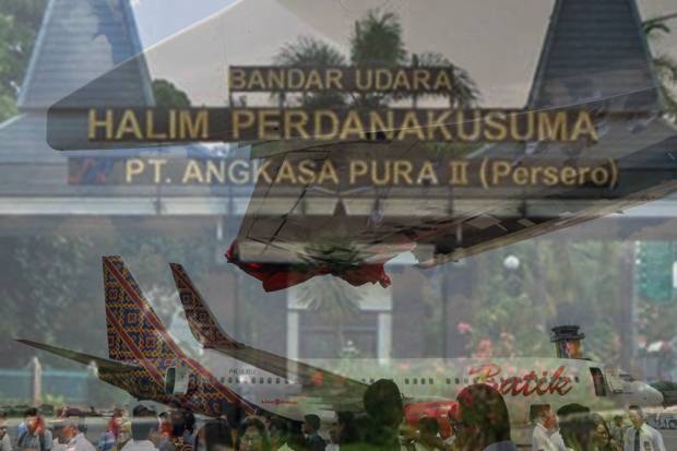 Bandara Halim Tutup...