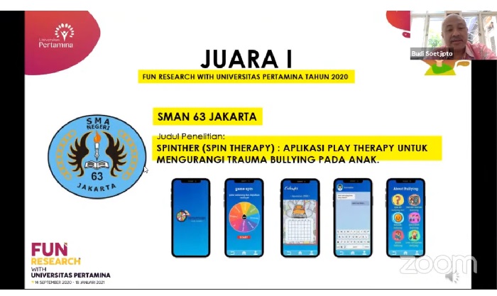 Keren, Siswa SMA Ini...