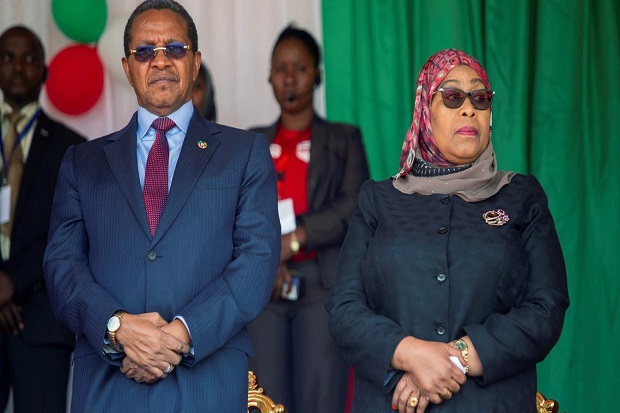 Samia Suluhu Hassan...