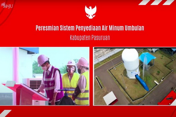 Resmikan SPAM Umbulan,...