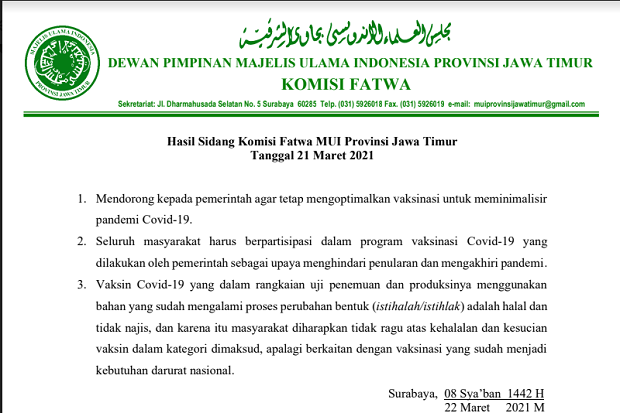 Catat! Ini Hasil Sidang...