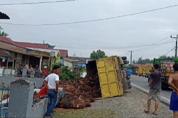 Sopirnya Asyik Mengemudi...