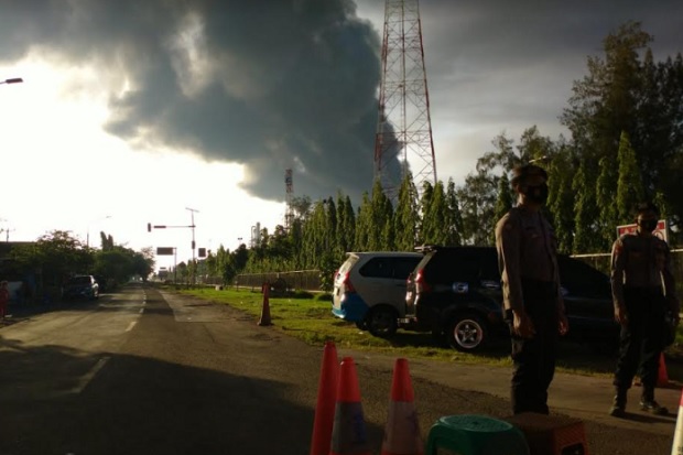 Kebakaran Kilang Minyak...