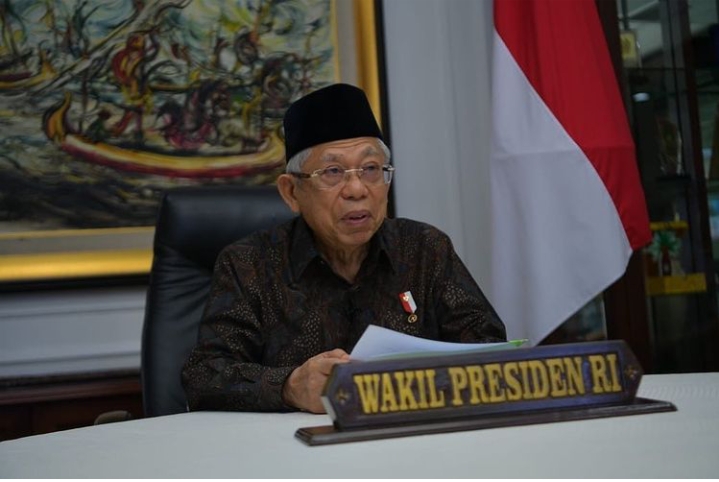 Wapres Maruf Amin Kunjungi...