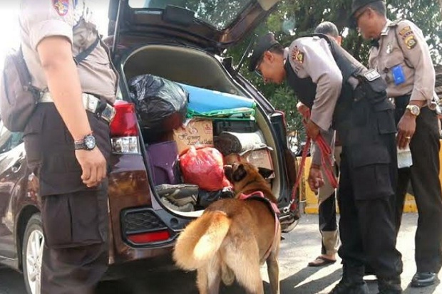 Antisipasi Teror, Anjing...
