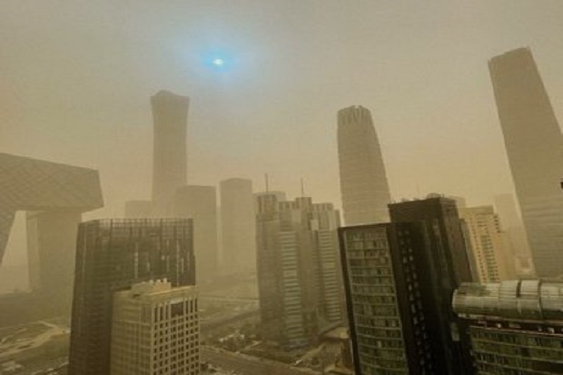 Heboh Matahari di China...