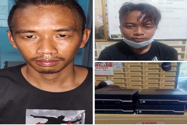 Curi Komputer di Sekolahan,...