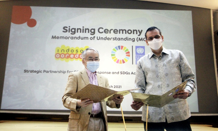 UNDP dan Indosat Ooredoo...