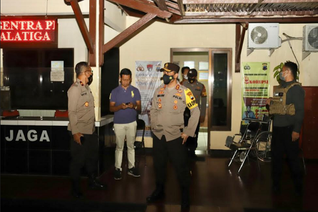 Sidak ke Mapolres Salatiga,...