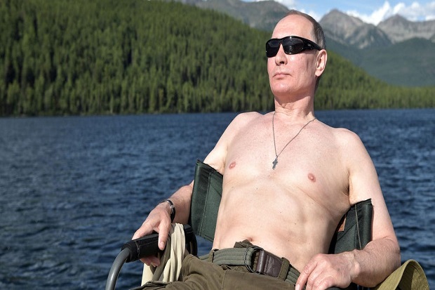 Presiden Vladimir Putin...
