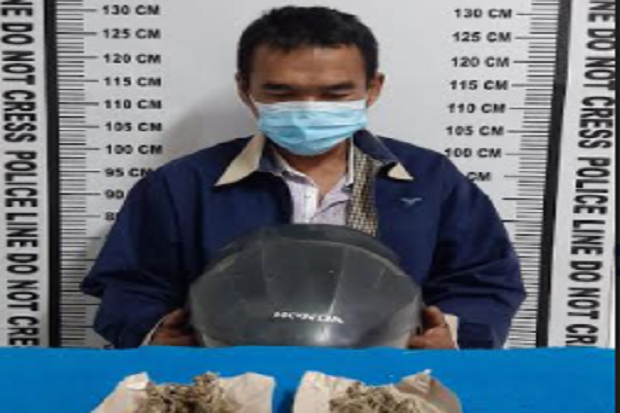 Simpan 2 Paket Ganja...