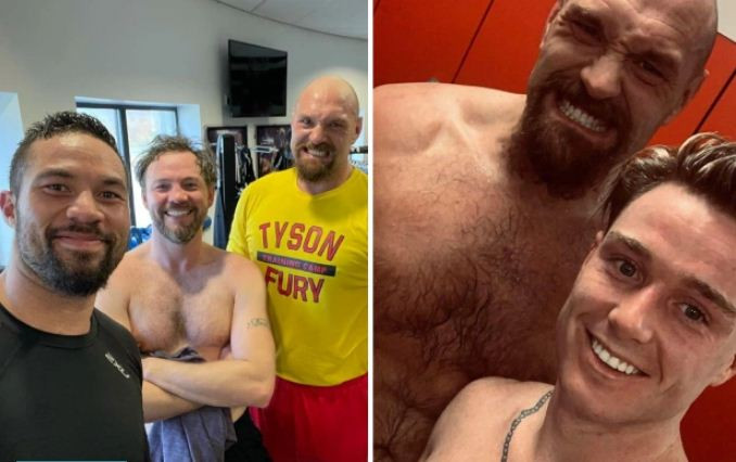 Tyson Fury Bertelanjang...