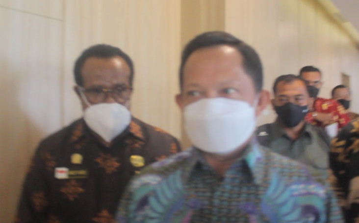 Bertemu Gubernur Papua...