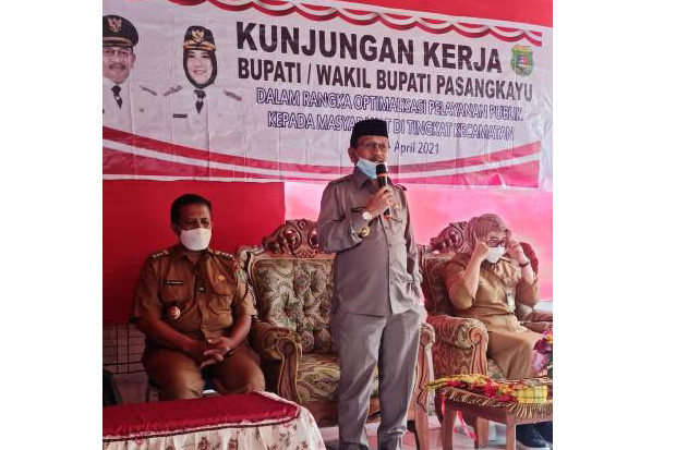 Bupati dan Wabup Pasangkayu...