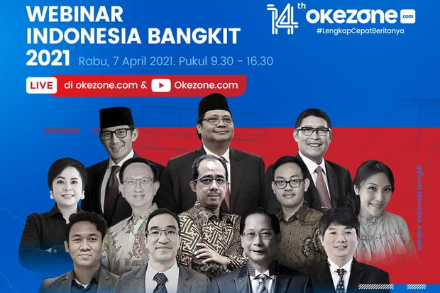 Parade Webinar HUT Okezone...