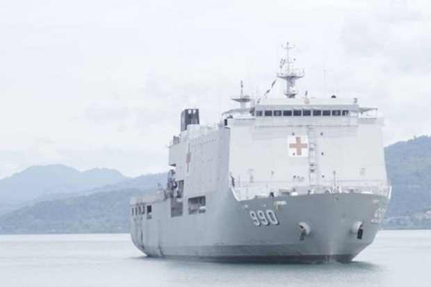TNI AL Kirim Rumah Sakit...