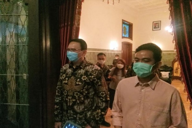 Ahok Temui Gibran selama...