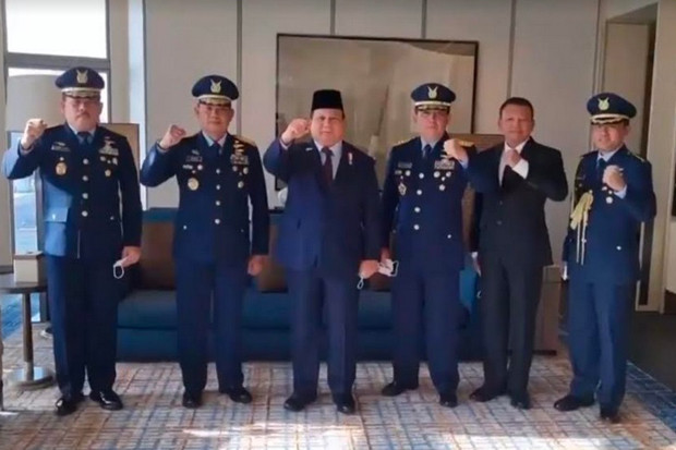 HUT TNI AU, Prabowo...