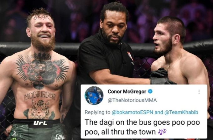 Ejekan Conor McGregor...