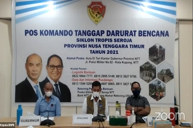 BNPB Sebut 174 Meninggal,...