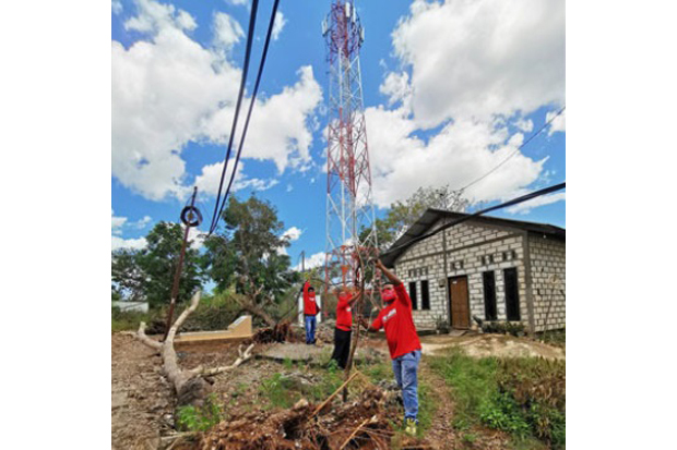 Pulihkan Layanan Telekomunikasi,...