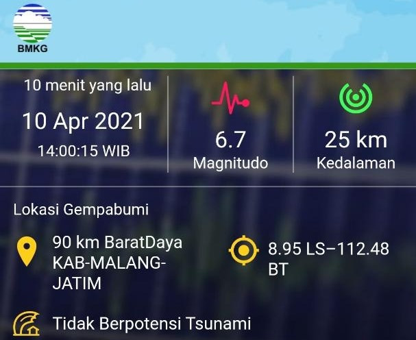 Gempa Besar Guncang...