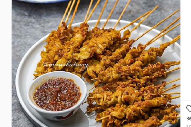 Resep Sate Jamur Goreng,...