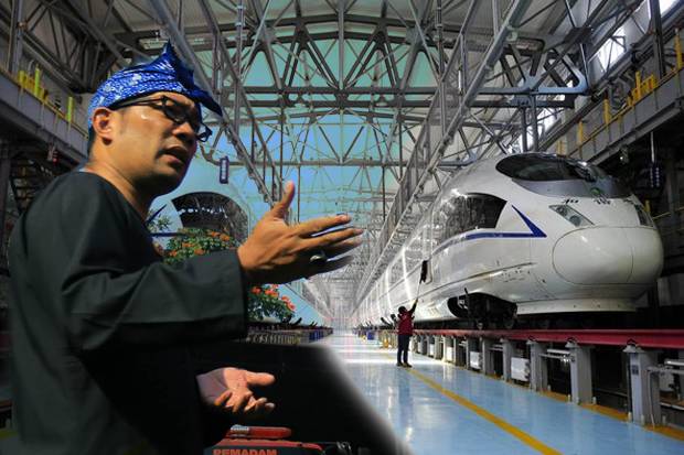 Progress Kereta Cepat...