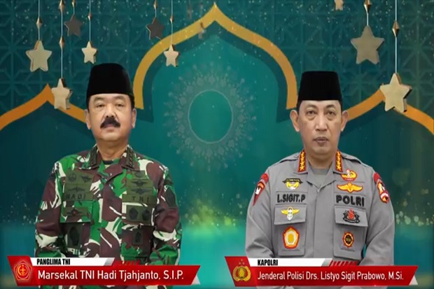 Panglima TNI dan Kapolri...