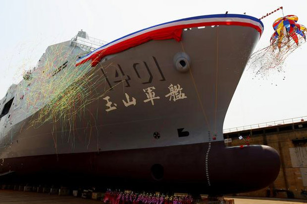 Taiwan Luncurkan Kapal...