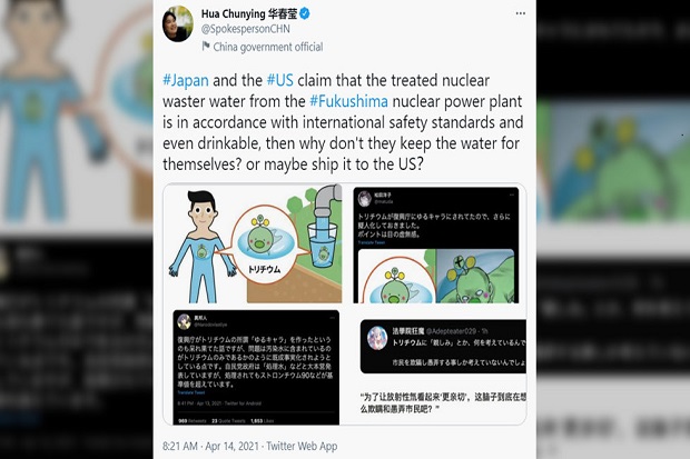 China Sarankan Jepang...