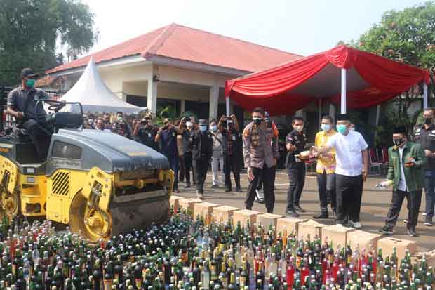 Hasil Razia Selama 2021,...